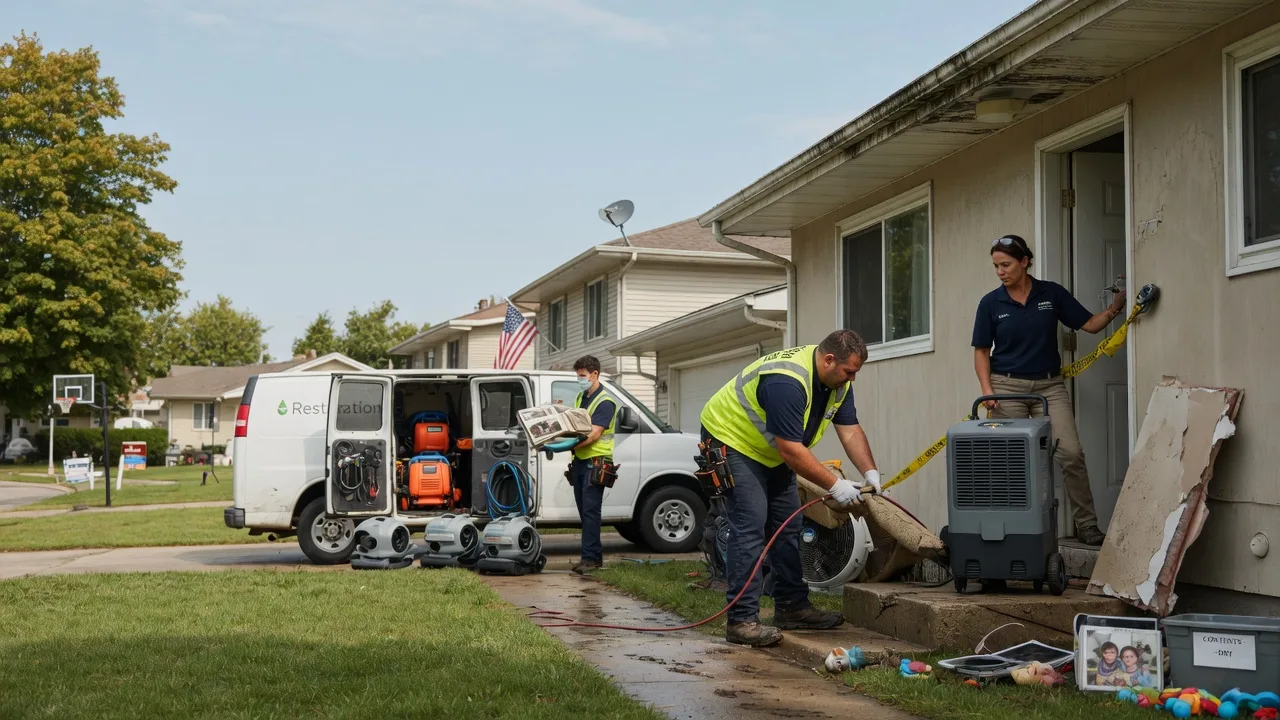 Water Damage Restoration in Ringwood, IL near me